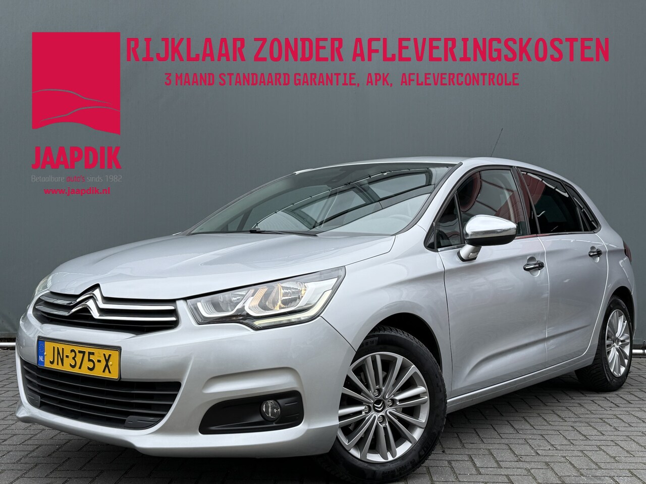 Citroën C4 - BWJ 2016 1.2 131 PK Feel Collection TREKHAAK | DAB + | CARPLAY + ANDROID | NAVI | CLIMA | - AutoWereld.nl