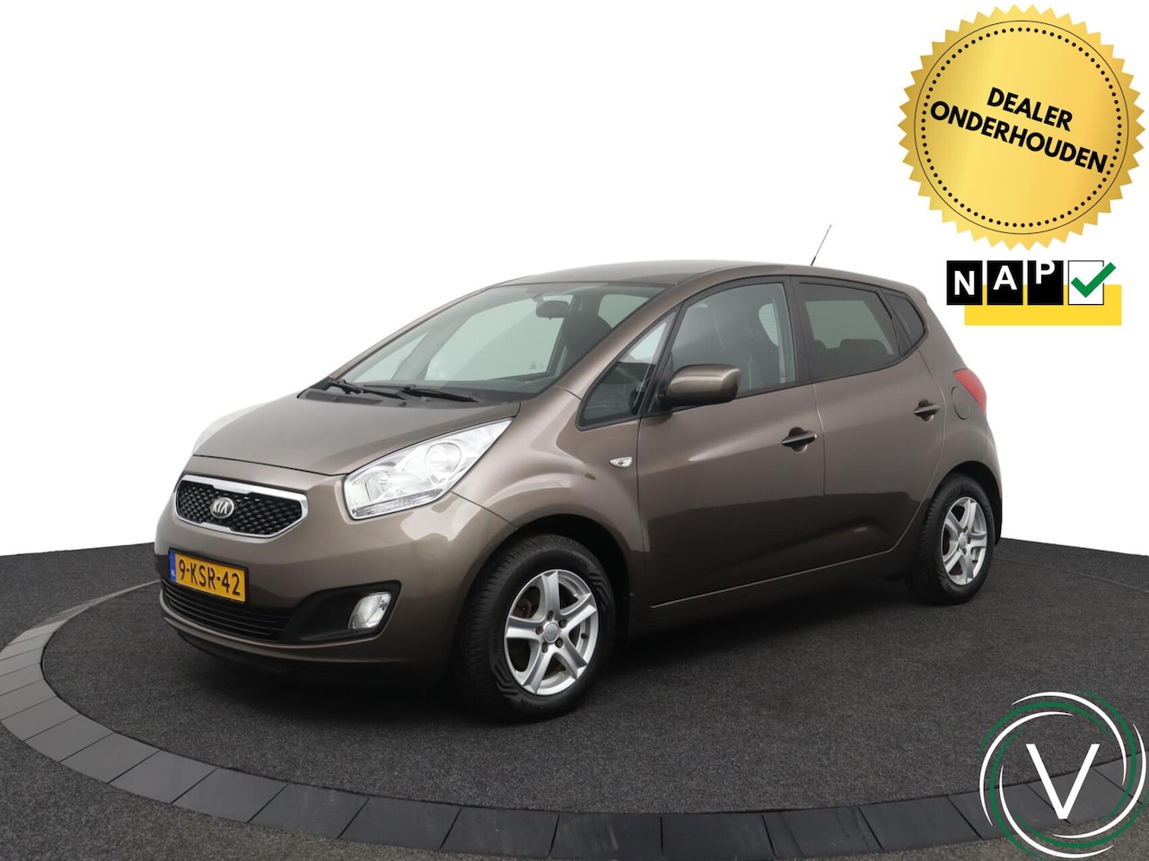 Kia Venga - 1.4 CVVT Plus Pack|CAM|NAVI|DEALER OND|NAP - AutoWereld.nl