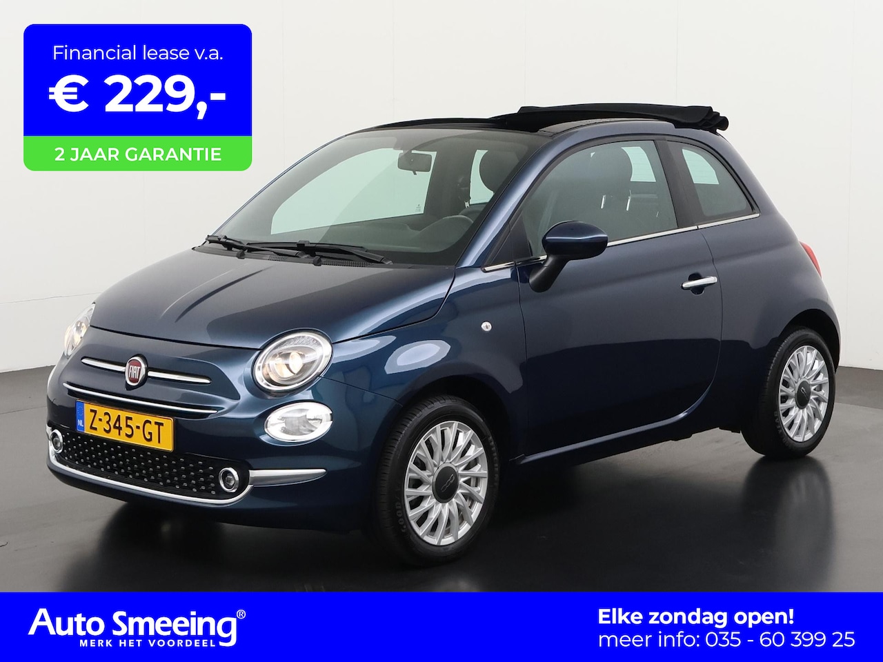 Fiat 500 C - 1.0 Hybrid Dolcevita Finale | Apple/Android Carplay | Zondag Open! - AutoWereld.nl