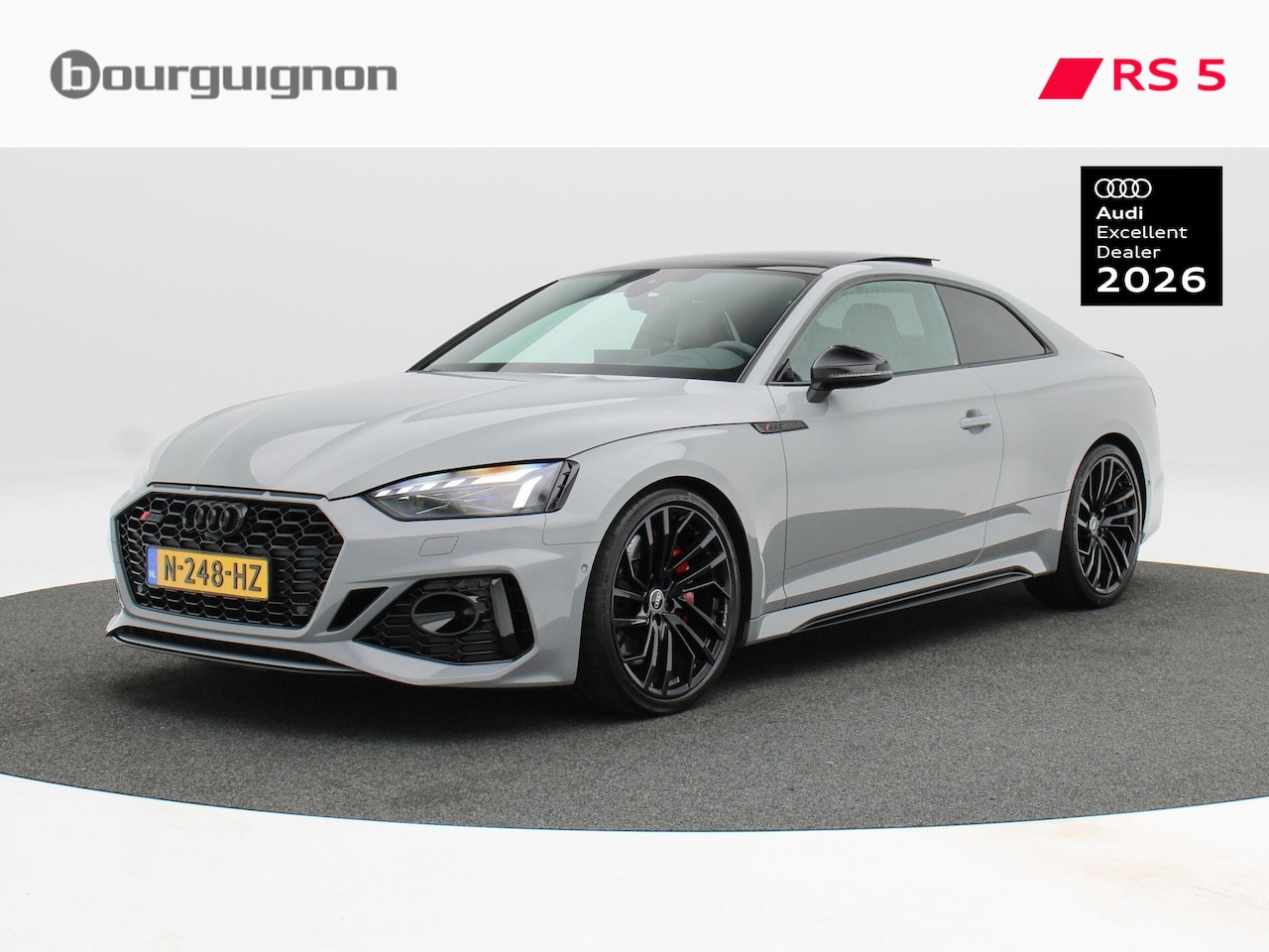 Audi RS5 - Coupé 2.9 TFSi quattro 450 Pk | 360° Camera | Panoramadak | Bang & Olufsen | Stoelverwarmi - AutoWereld.nl