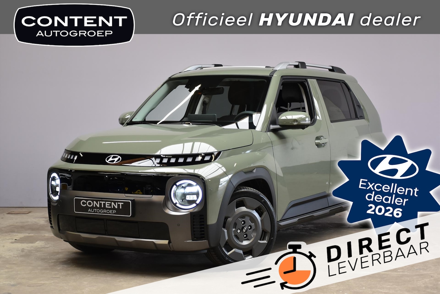 Hyundai Inster Cross - 49 kWh 115pk 4-zits Sky Plus I Inruil Voordeel - AutoWereld.nl