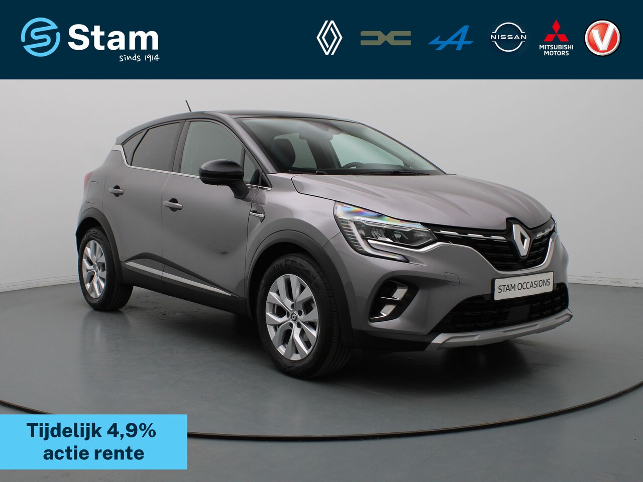 Renault Captur - 140pk TCe Intens Cruise | Climate | Carplay | Parkeersens. v+a - AutoWereld.nl
