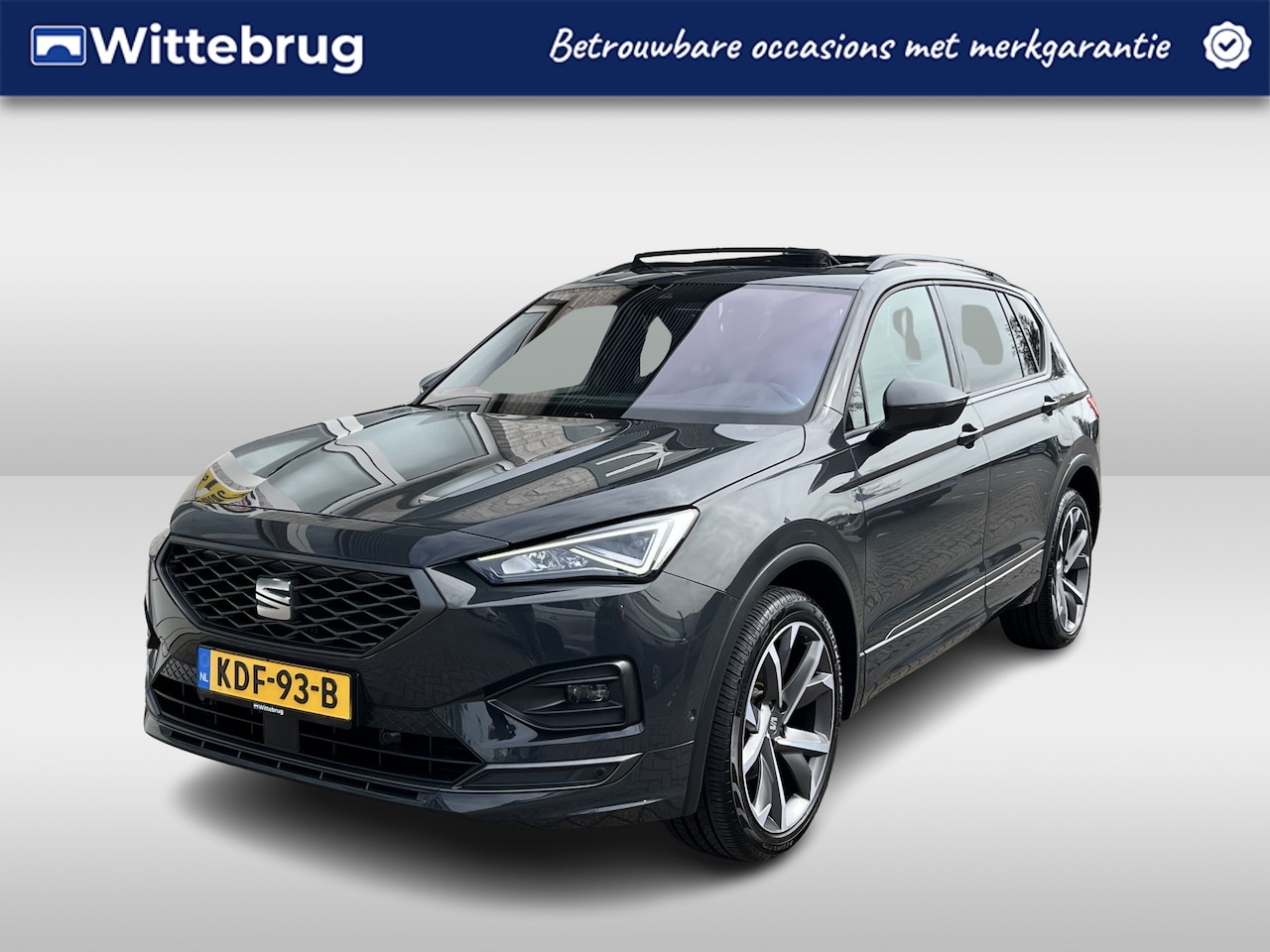 SEAT Tarraco - 1.5 TSI FR Business Intense / AUTOMAAT/ PANO/ TREKHAAK/ MEMORYSEAT/ STUUR+STOELVERWARM.V+A - AutoWereld.nl