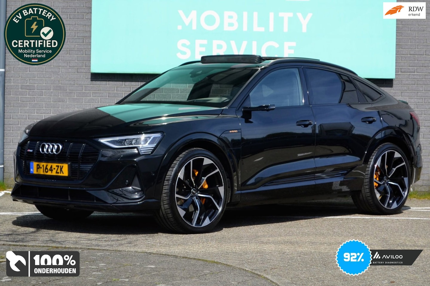 Audi e-tron Sportback - 55 quattro edition 95 kWh SOH92% Pano LED CarPlay Cruise Vir. spiegels - AutoWereld.nl