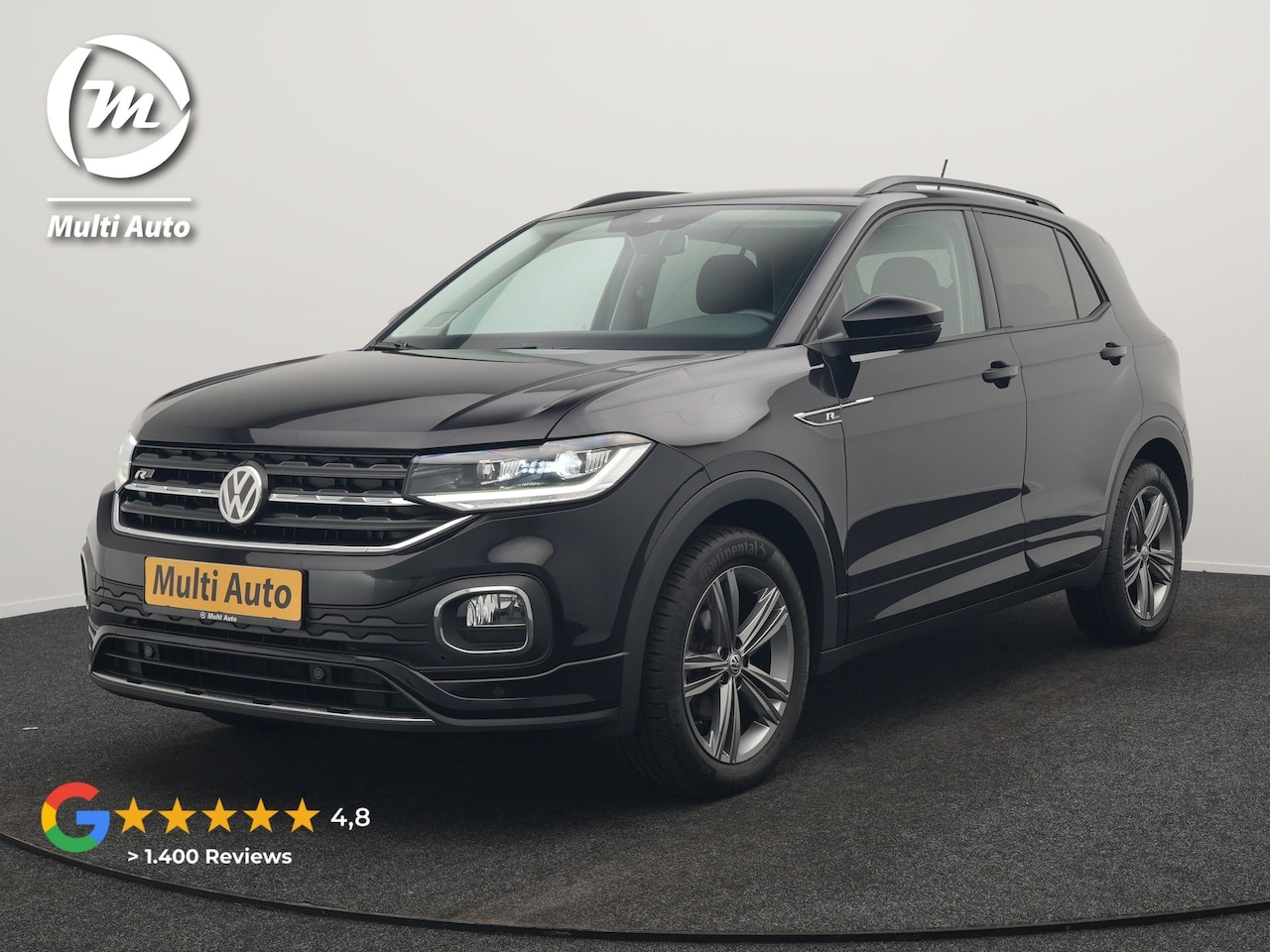 Volkswagen T-Cross - 1.0 TSI R-Line 116pk DSG | Adaptive Cruise | Apple Carplay | Voorstoelen Verwarmd | Blis | - AutoWereld.nl