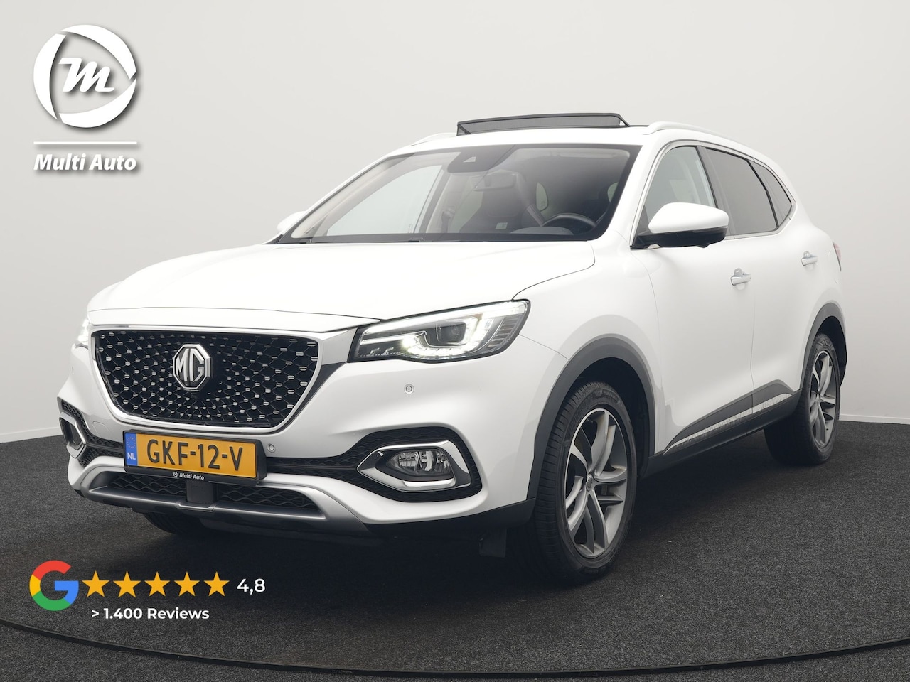 MG EHS - 1.5 TGDI Luxury PHEV 258pk | Panodak | 360 Camera | Adaptive Cruise | Lederen Sportstoelen - AutoWereld.nl