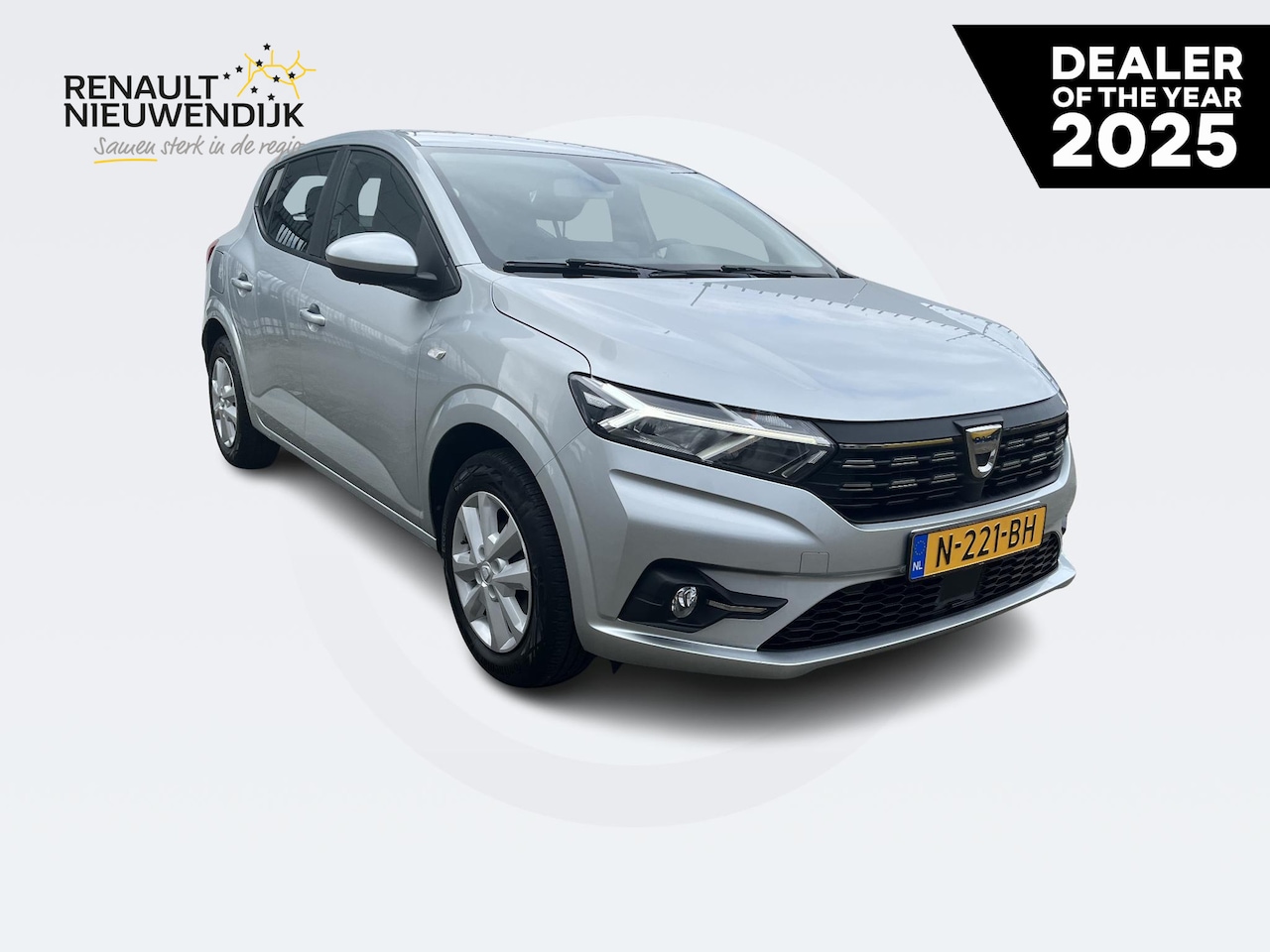 Dacia Sandero - 1.0 TCe 90 Comfort / AIRCO / APPLE CARPLAY / ANDROID AUTO / PARKEERSENSOREN - AutoWereld.nl