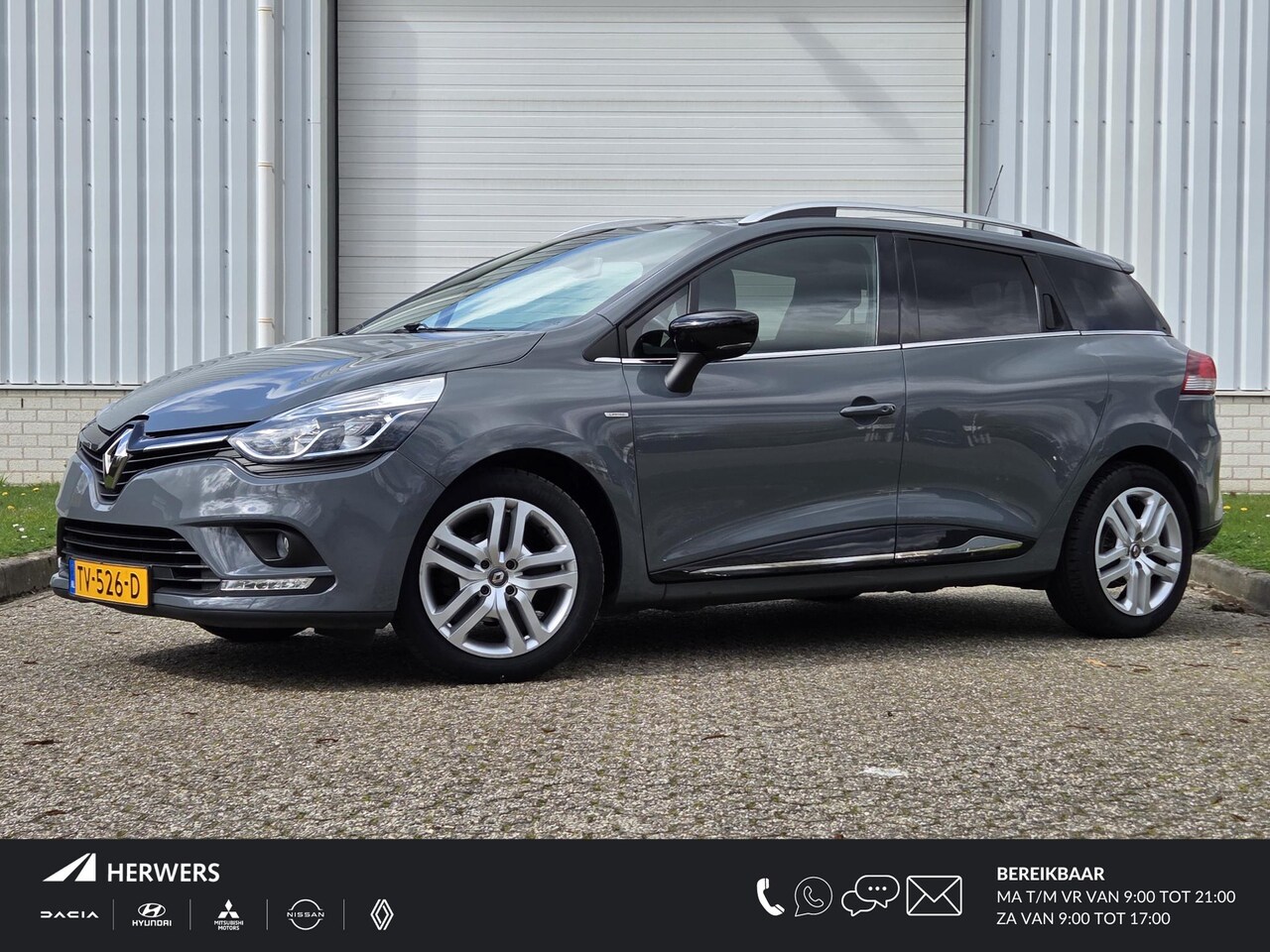 Renault Clio - 0.9 Limited / Trekhaak / Achteruitrijcamera / Dealer Onderhouden / 1e Eigenaar / Navigatie - AutoWereld.nl