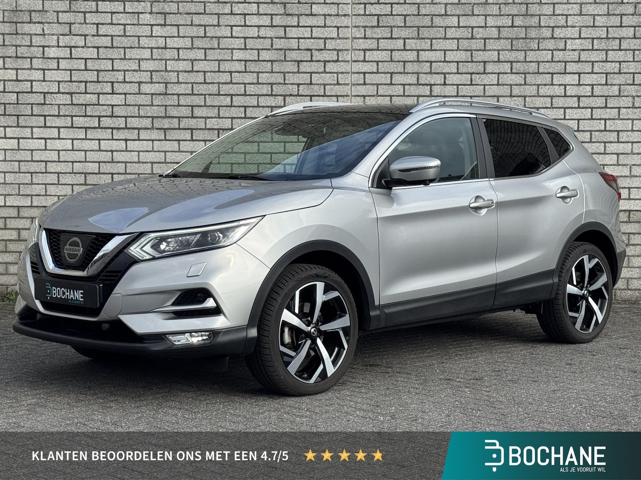 Nissan Qashqai - 1.2 Tekna | Trekhaak | Panoramadak | 360° Camera | BOSE-Audiosysteem | Stoelverwarming | - AutoWereld.nl