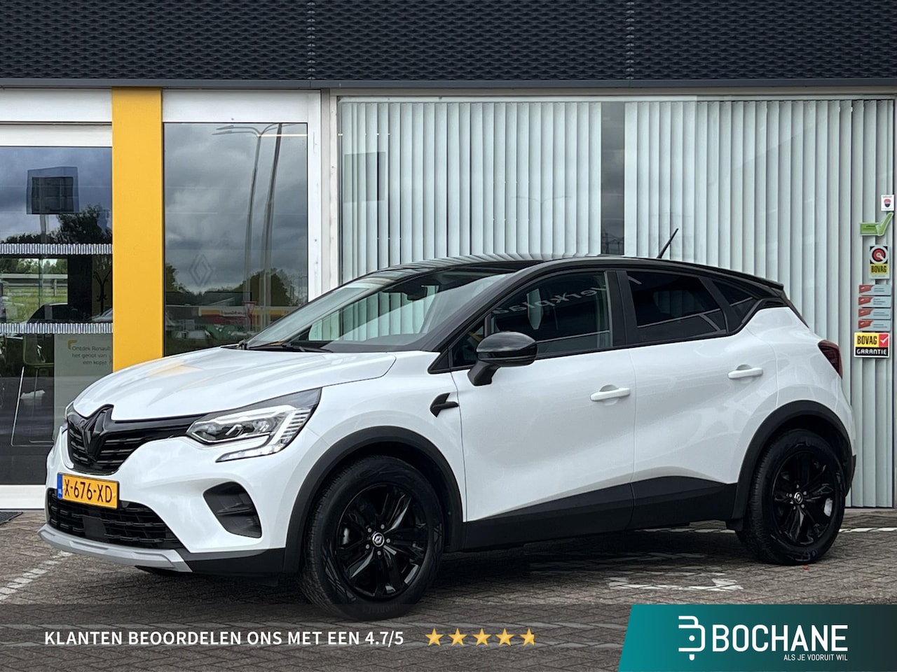 Renault Captur - 1.0 TCe 90 evolution Black Line | Navigatie | Climate Control | Key-less | DAB | LED | Cru - AutoWereld.nl