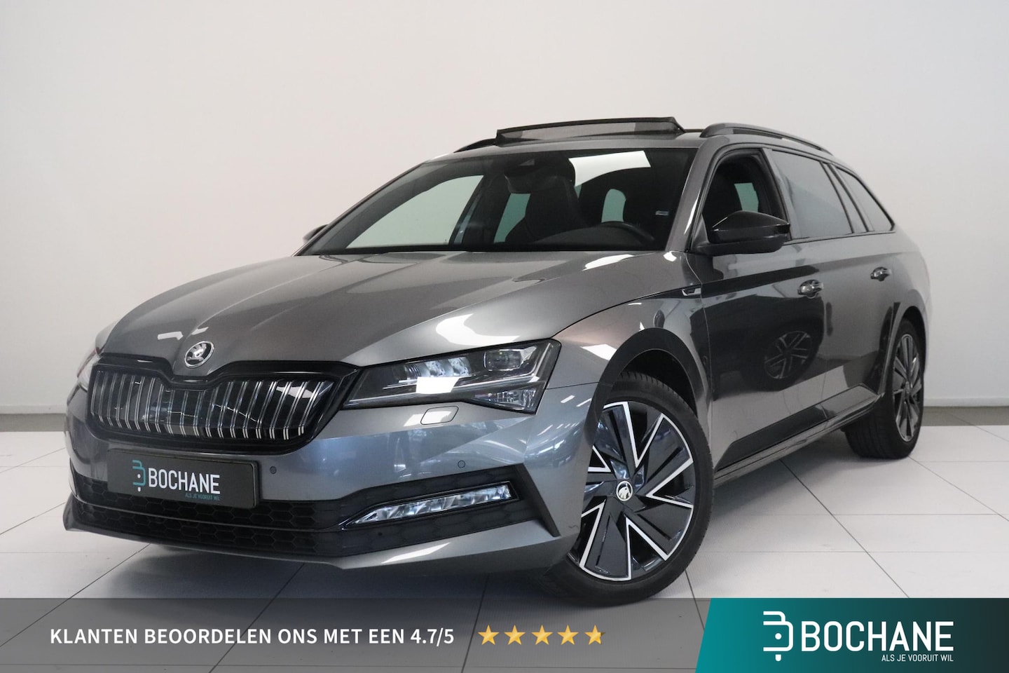 Skoda Superb Combi - 1.4 TSI iV Sportline Business | Panoramadak | SSoH 94,9 % | Camera | Matrix LED | Elektr a - AutoWereld.nl