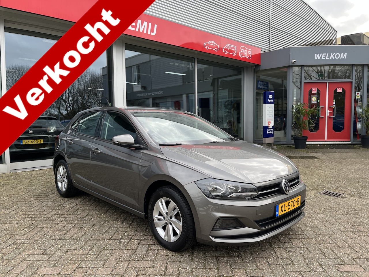 Volkswagen Polo - 1.0 TSI Comfortline Business Automaat, Carplay, Cruise, Parkeersensoren. - AutoWereld.nl