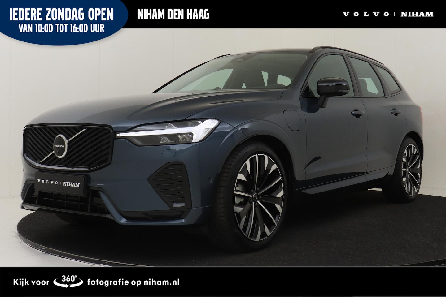Volvo XC60 - II T6 PLUG-IN HYBRID AWD ULTRA DARK EXEC. ED. -PANO.DAK|BOWERS&WILKINS|GEVENT.LEDER+MASSAG - AutoWereld.nl