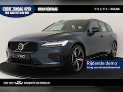 Volvo V60 - T6 PLUG-IN HYBRID AWD PLUS DARK -GEVENT.LEDER|360°CAM|ADAP.CRUISE|KEYLESS|VERW.VOORRUIT|19