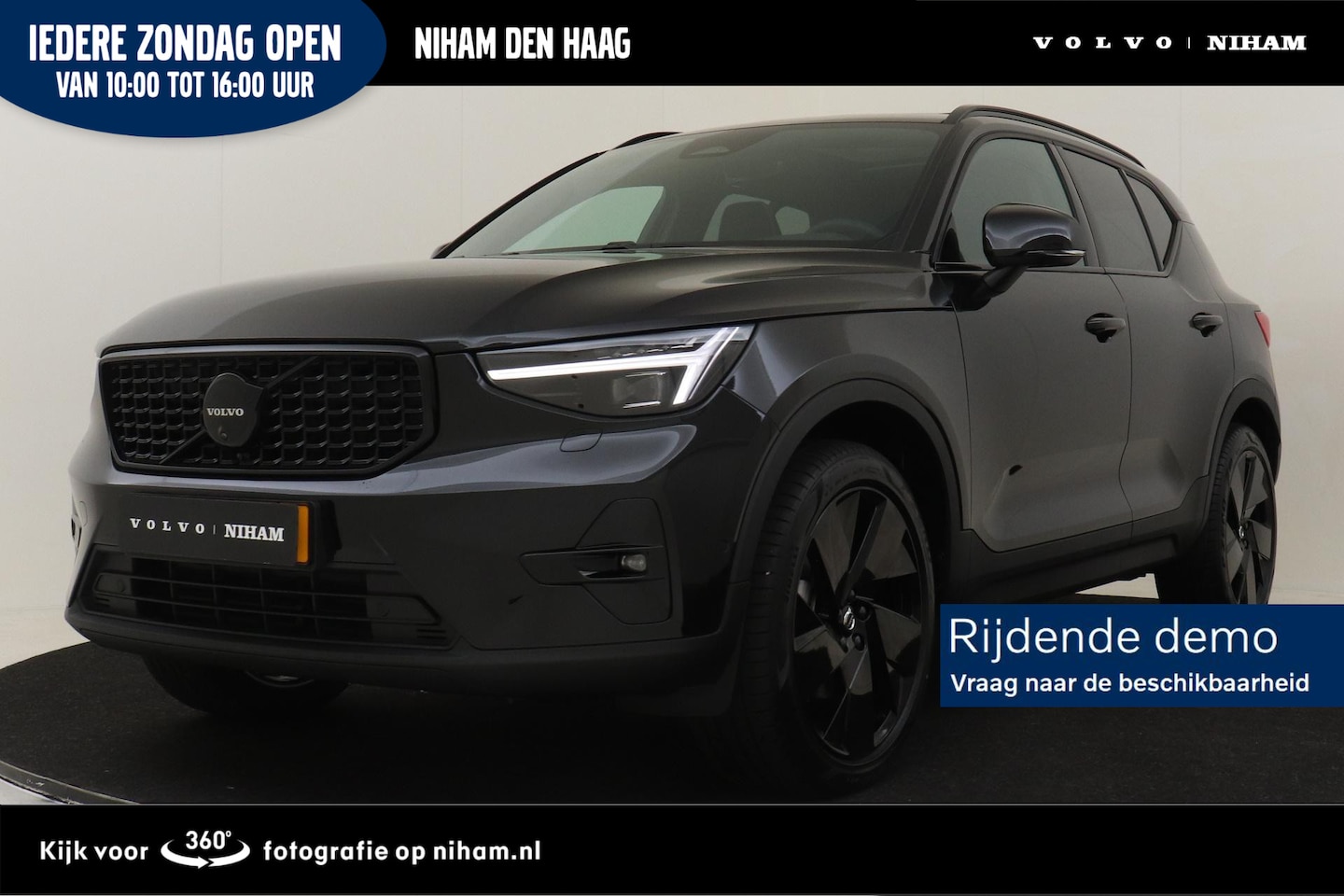 Volvo XC40 - B4 (M-HYBRID) PLUS BLACK EDITION -PANO.DAK|HARMAN/KARDON|PIXEL.LED|360°CAM|POWER-SEATS - AutoWereld.nl