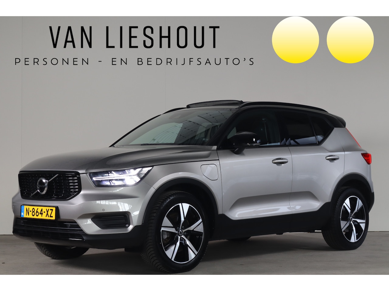 Volvo XC40 - 1.5 T4 Recharge R-Design NL-Auto!! Harman Kardon I Panoramadak I Mem.Seats - AutoWereld.nl