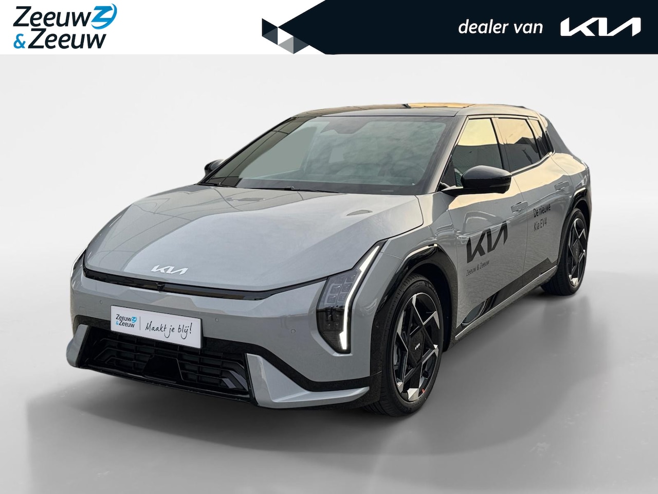 Kia EV4 - GT-PlusLine 81.4 kWh | NIEUW MODEL | 204 pk | 595 km actieradius | NU €3000,- Inruilpremie - AutoWereld.nl
