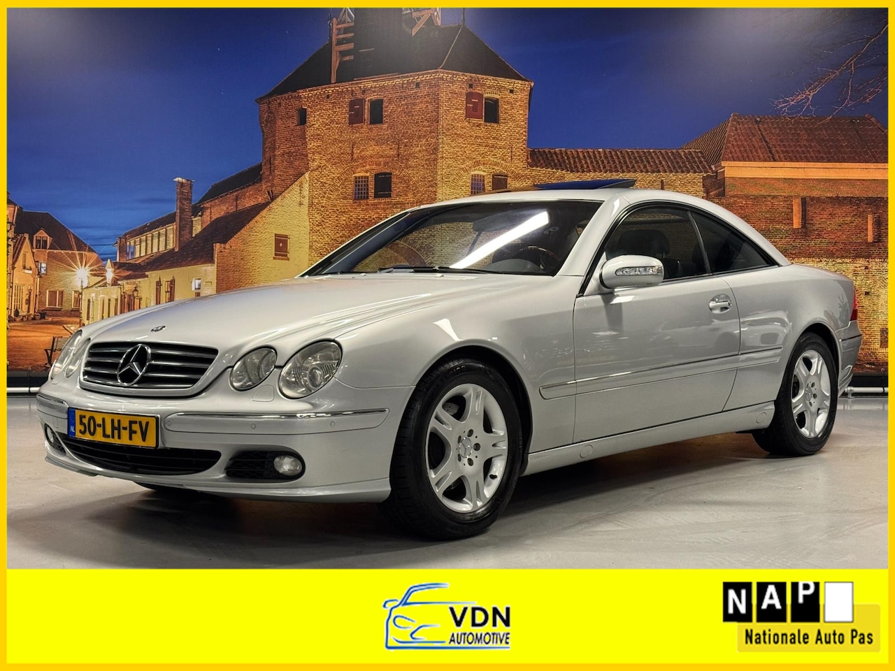 Mercedes-Benz CL-klasse - 500 Automaat Schuifdak Key-less Go - AutoWereld.nl