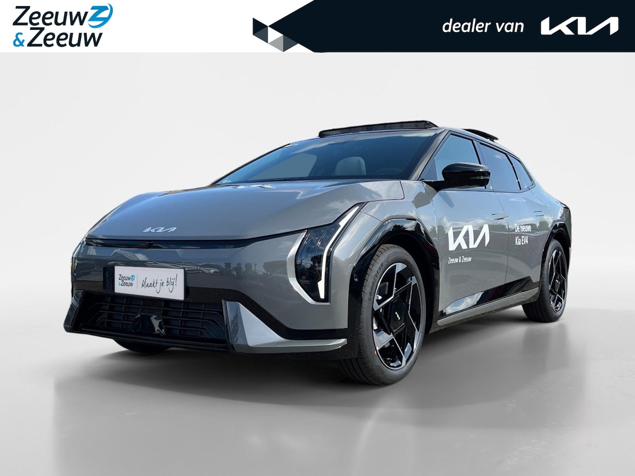 Kia EV4 Fastback - GT-PlusLine 81.4 kWh | NIEUW MODEL | 204 pk | 612 km actieradius | NU €3000,- Inruilpremie - AutoWereld.nl