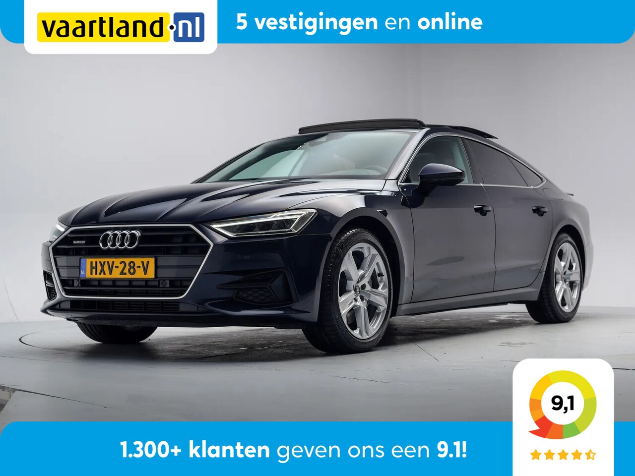 Audi A7 Sportback - 50 TFSI e Quattro Pro Line Plus [ Panorama Bang&Olufsen Alcantara/leder Stoelverwarming ] - AutoWereld.nl