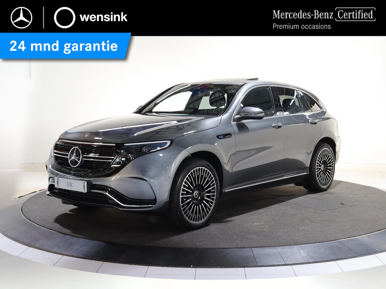 Mercedes-Benz EQC - 400 4MATIC Luxury Line 80 kWh | AMG | Trekhaak | Schuif/kanteldak | 19" multispaaks velgen - AutoWereld.nl