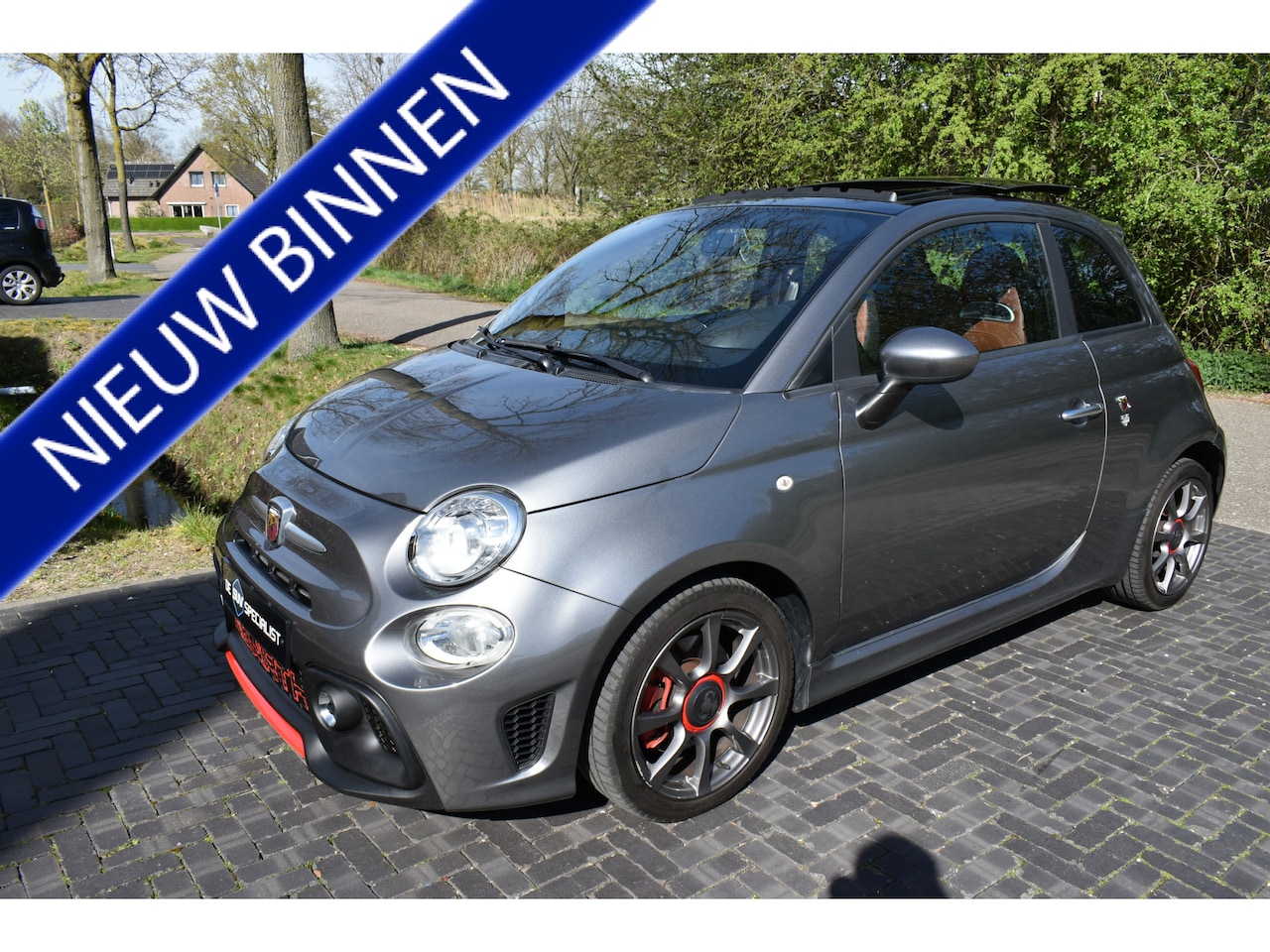 Fiat 500 Abarth - 1.4 T-Jet Turismo 146PK AUT. PANO NIEUWSTAAT! - AutoWereld.nl