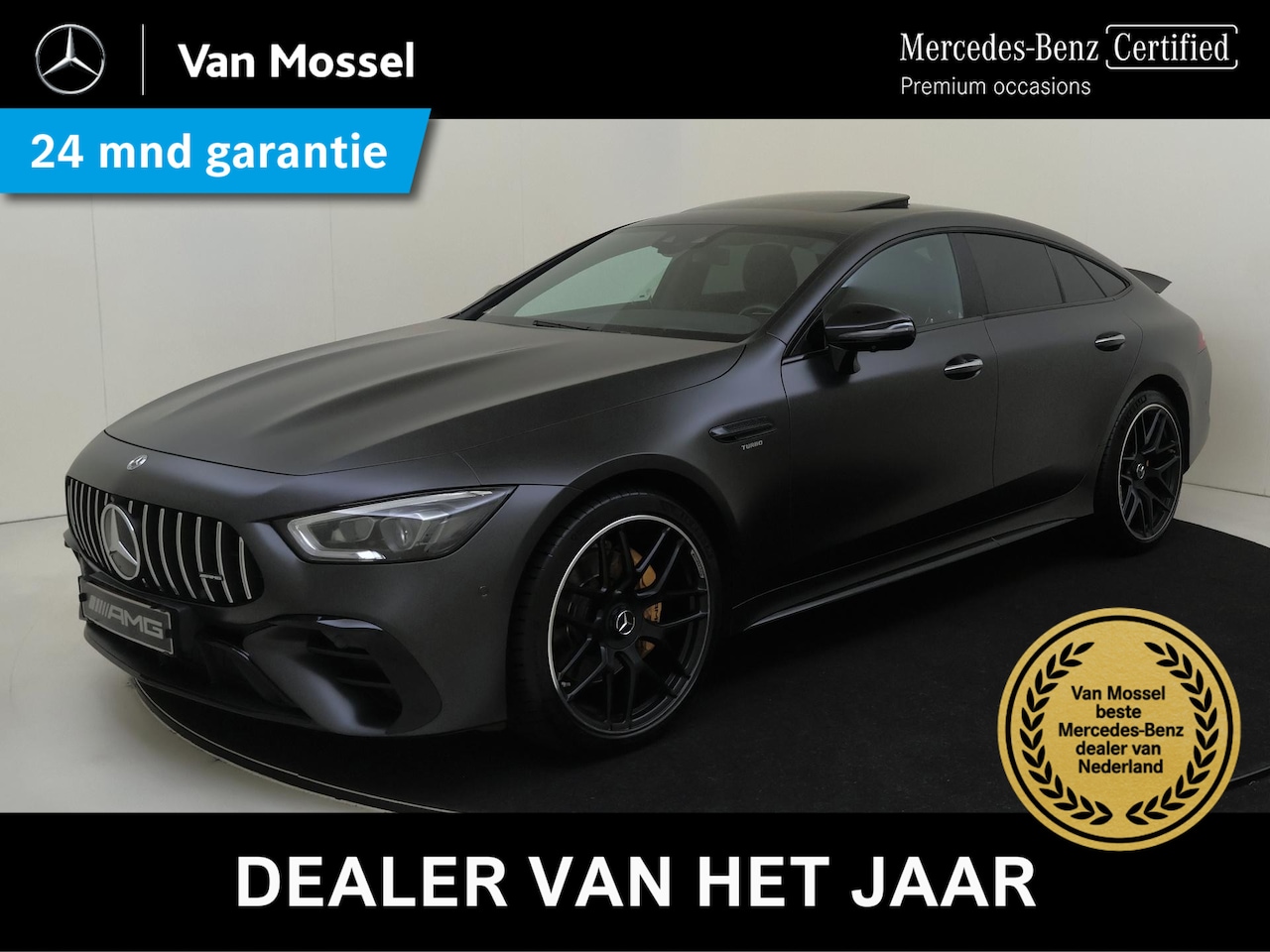 Mercedes-Benz AMG GT 4-Door Coupe - AMG 43 Premium Plus / Stoelverwarming / 360Graden-Camera / Panorama-schuifdak / Night-Pakk - AutoWereld.nl