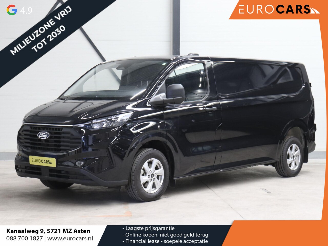 Ford Transit Custom - 300 2.0 TDCI L2H1 Trend Nieuw Model Navi Cruise Camera Parkeersensoren Trekhaak - AutoWereld.nl