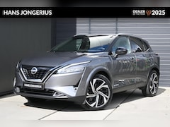 Nissan Qashqai - 1.5 e-Power Tekna Plus | 360 CAMERA | PANORAMADAK | LEDER | STUUR/STOELVERWARMING | NAVI |