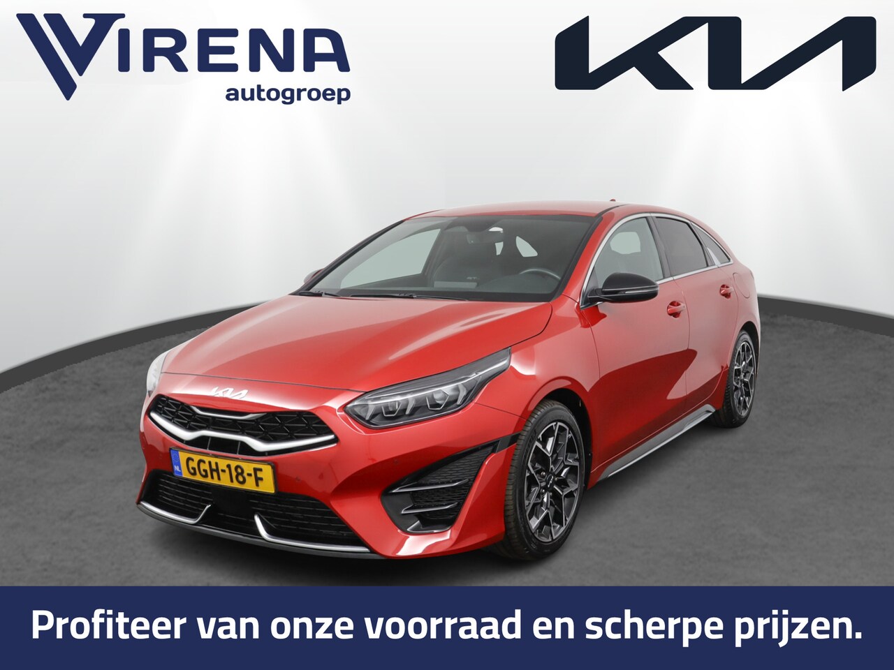 Kia Pro cee'd - 1.5 T-GDi GT-Line Automaat - Led Koplampen - Adaptief Cruise Control - Navigatie - Climate - AutoWereld.nl