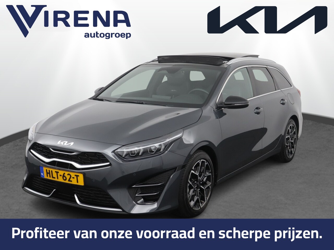 Kia Cee'd Sportswagon - Ceed 1.5 T-GDi GT-Line Automaat - Adaptive Cruise - Schuif/Kanteldak - Navigatie - Stoel/S - AutoWereld.nl