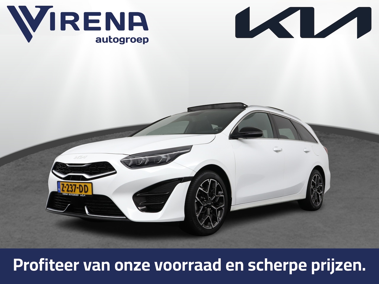 Kia Cee'd Sportswagon - Ceed 1.5 T-GDi GT-Line - Automaat - Stoel/Stuurverwarming - Lichtmetalen Velgen 17" - Fabr - AutoWereld.nl