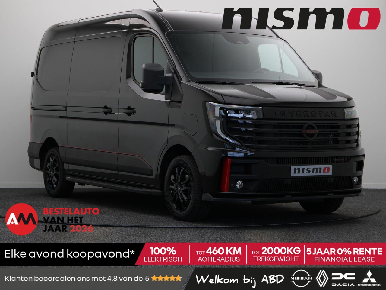 Nissan Interstar-e - Nismo + | Alleen Bij ABD! | 0% Rente | 5 Jaar Garantie | Nissan Motorsport | 2000KG Trekge - AutoWereld.nl