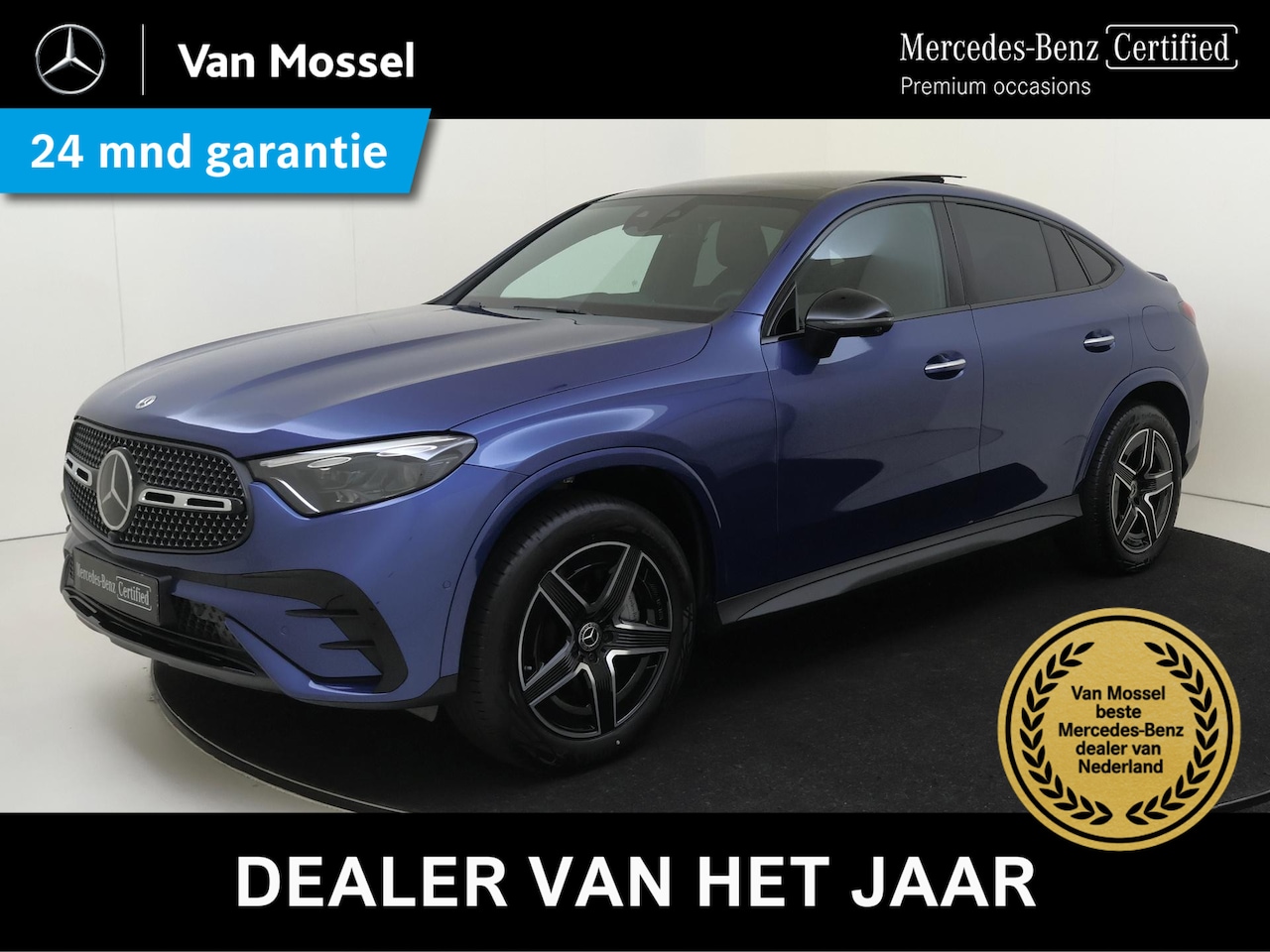 Mercedes-Benz GLC-klasse Coupé - 400e 4MATIC AMG Line / Panoramadak/ Night/ Rijassistentiepakket/ Burmester/ Digital Light/ - AutoWereld.nl