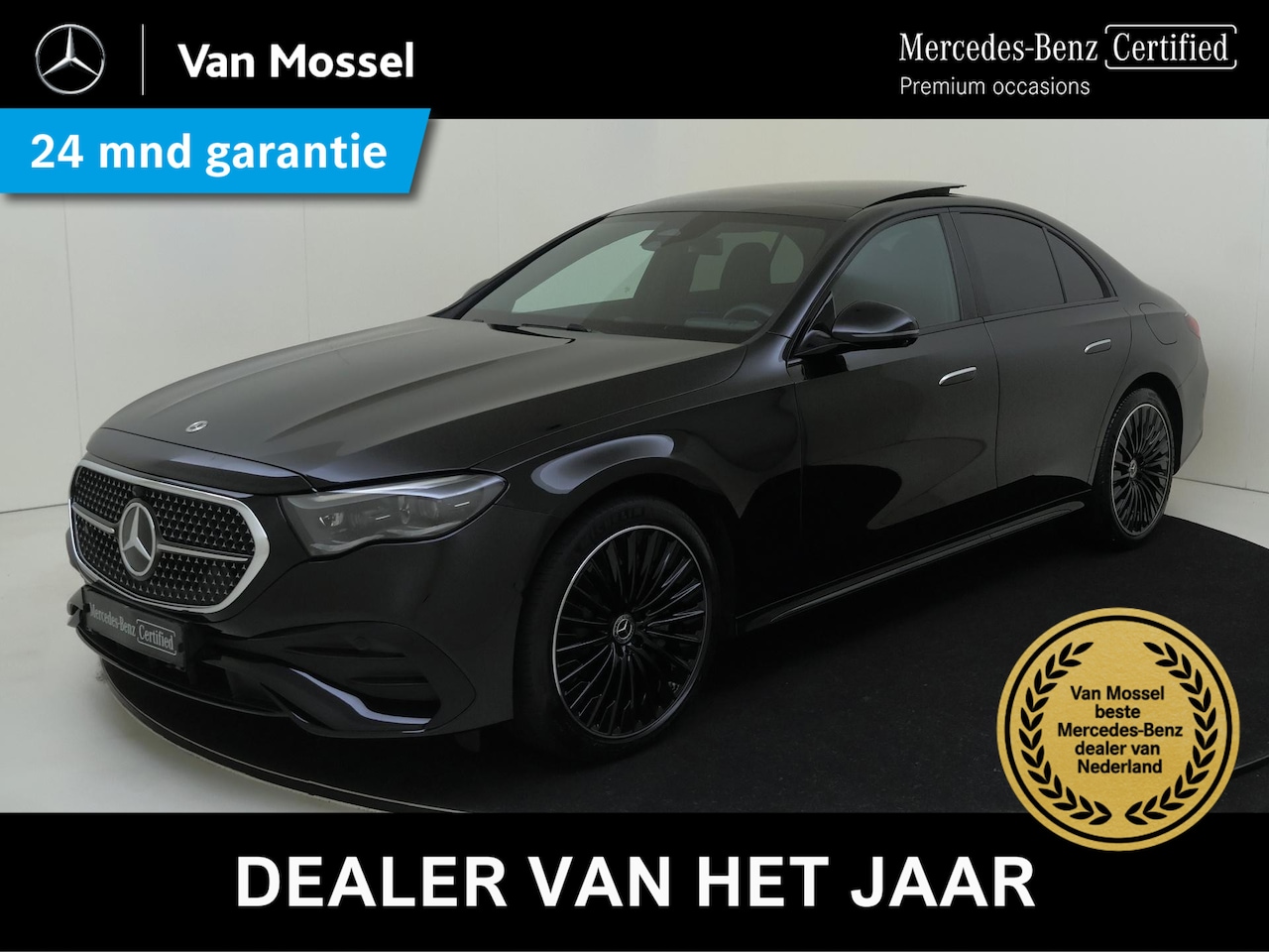 Mercedes-Benz E-klasse - 400 e 4MATIC AMG-Line / Panoramadak/ Night/ Burmester 4D/ SUPERSCREEN/ 20 inch - AutoWereld.nl