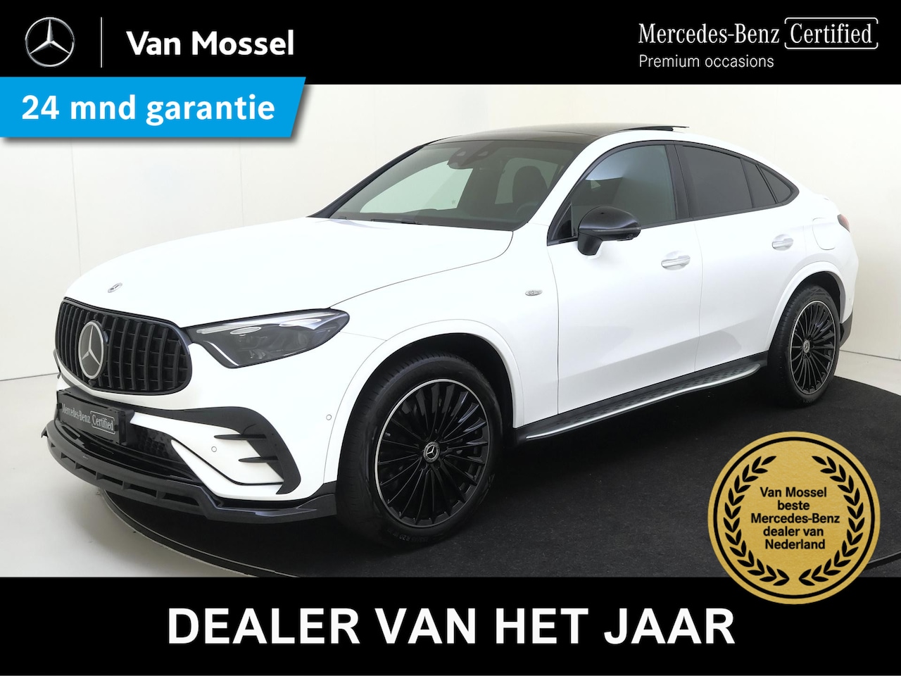 Mercedes-Benz GLC-klasse Coupé - 400e 4MATIC AMG Line / Premium Plus/ 43 AMG Uitgevoerd/ AIRMATIC/ Achterasbesturing/ Burme - AutoWereld.nl