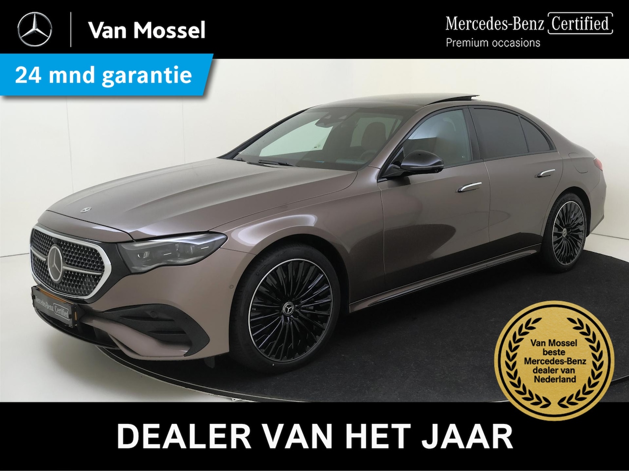 Mercedes-Benz E-klasse - 300 e AMG Line / Premium/ Panoramadak/ 20 inch/ AIRMATIC/ Achterasbesturing/ SUPERSCREEN/ - AutoWereld.nl
