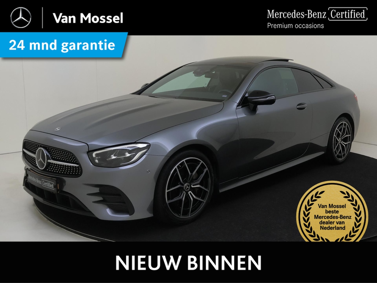 Mercedes-Benz E-klasse Coupé - 200 AMG Line Panoramadak /Widescreen cockpit / 39.377km! - AutoWereld.nl