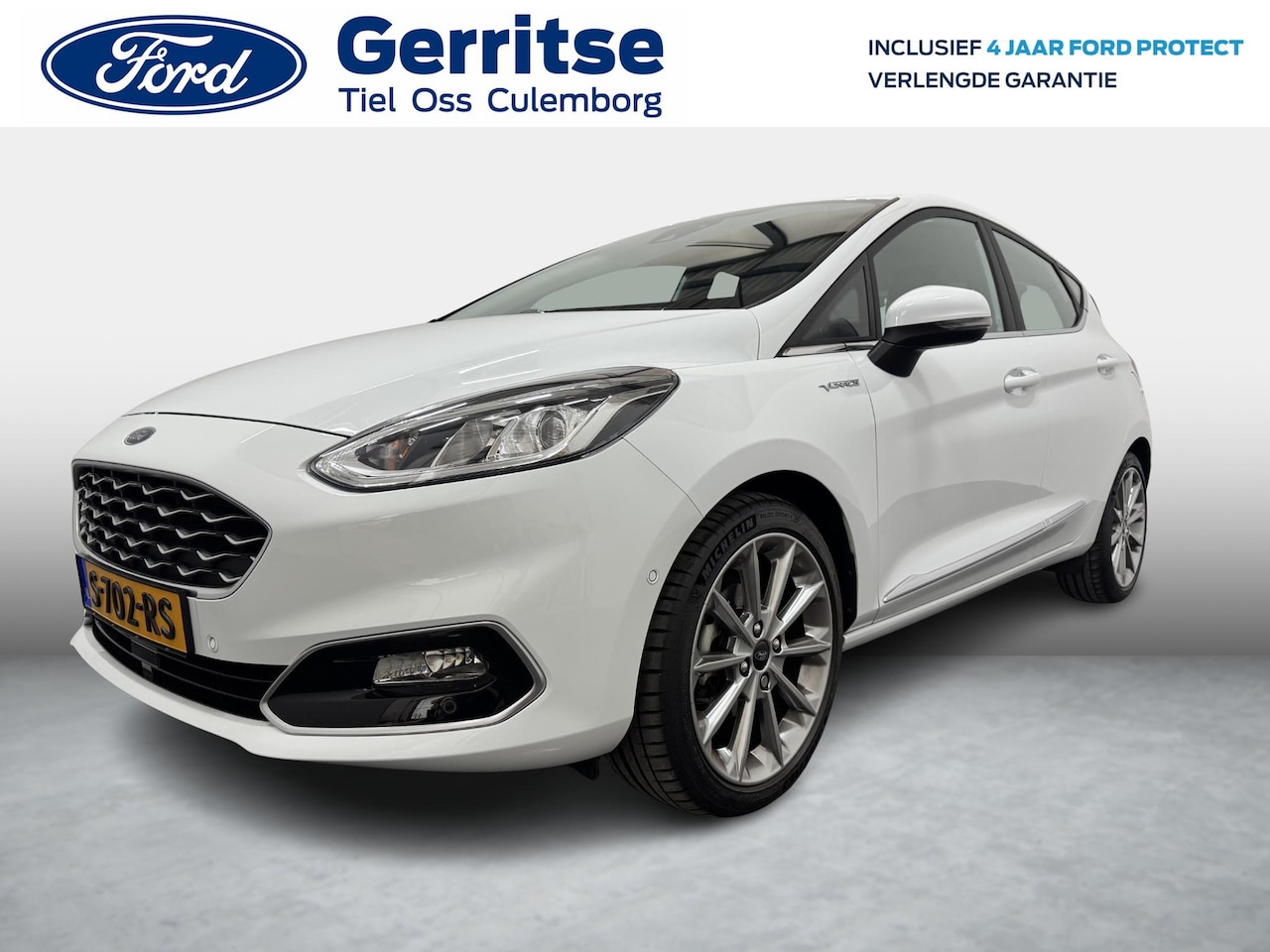 Ford Fiesta - 1.0 EcoBoost 100PK Vignale Winterpack , Adaptive Cruise Control, Navigatie, Camera, Climat - AutoWereld.nl