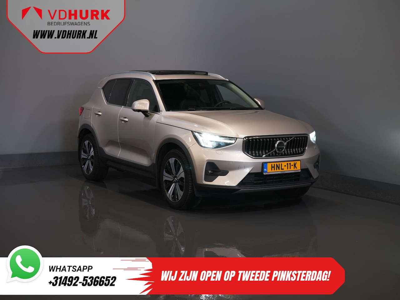 Volvo XC40 - 1.5 PHEV Ultimate Bright Pano/ Leder/ Harman & Kardon/ Mem.stoel/ Elek.Trekhaak/ Adapt.cru - AutoWereld.nl