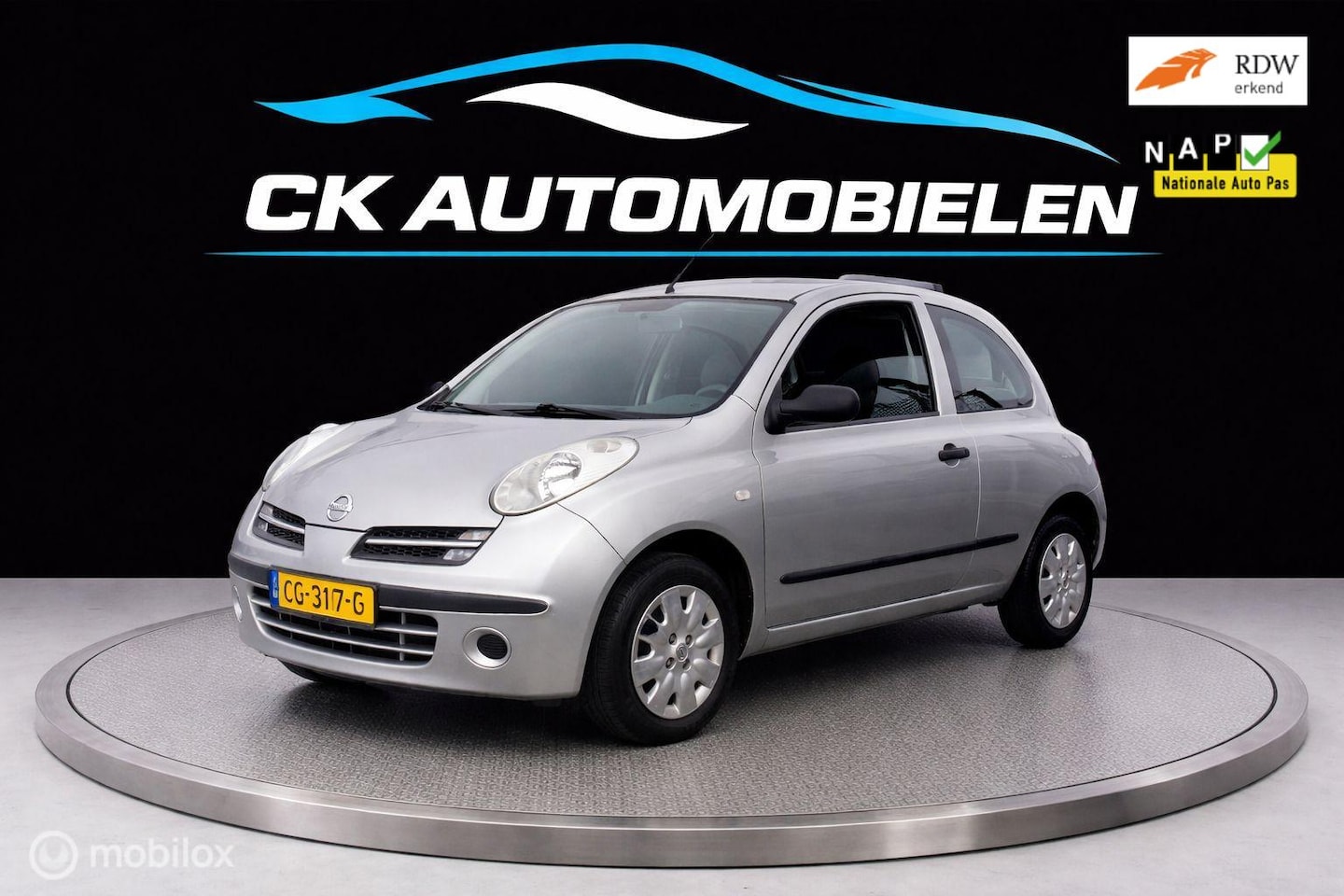 Nissan Micra - 1.2 Visia airco 157499 km nap - AutoWereld.nl