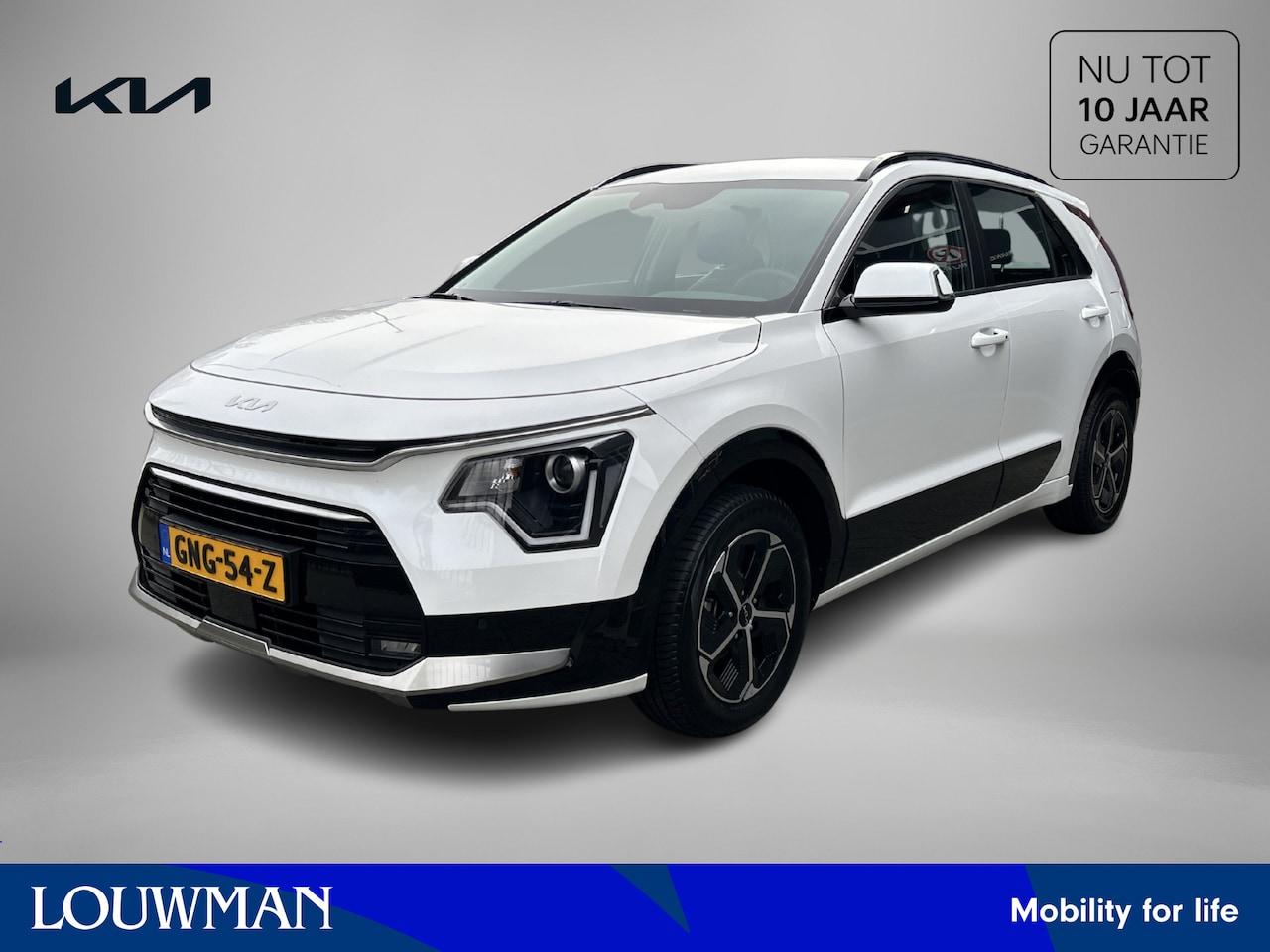 Kia Niro - 1.6 GDi Hybrid DynamicLine Cruise Control, Climate Control, Hybride Zuinig in verbruik - AutoWereld.nl
