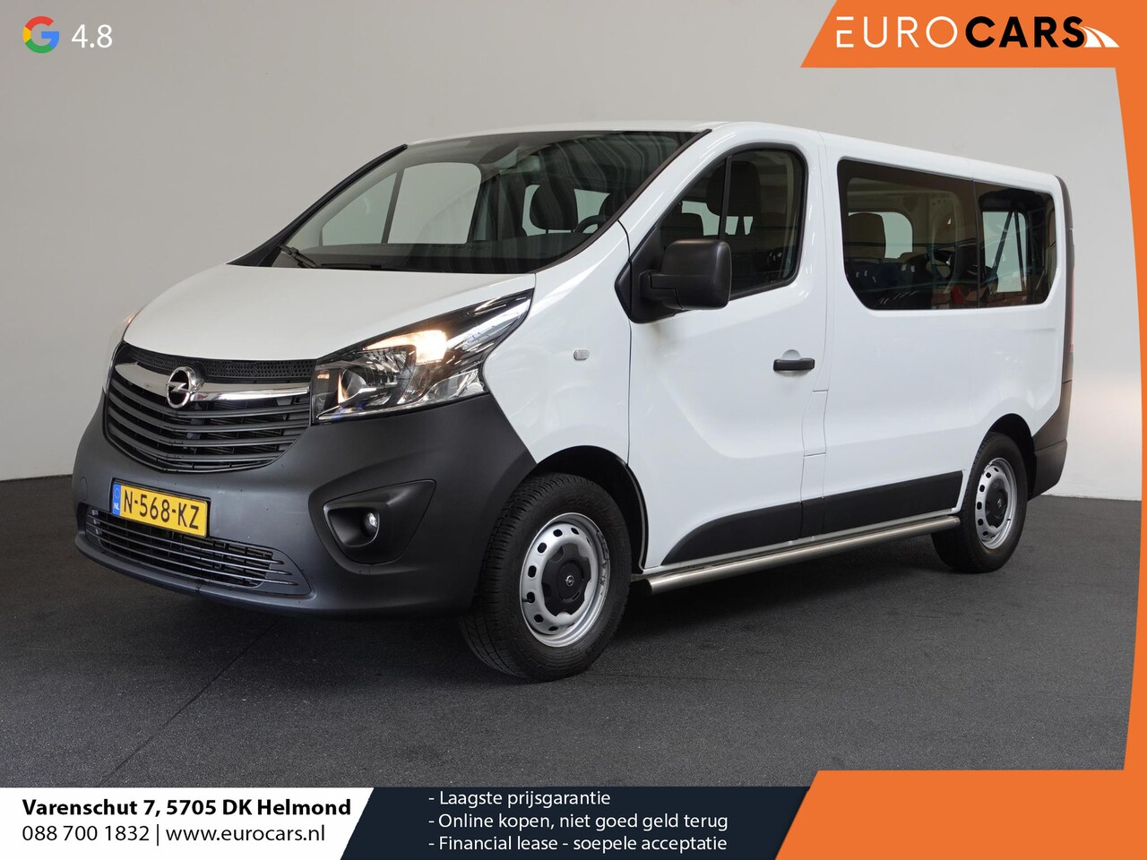 Opel Vivaro Combi - 1.6 CDTI L1H1 9-PERSOONS Personenbus Incl. BTW/Bpm Airco Bluetooth - AutoWereld.nl