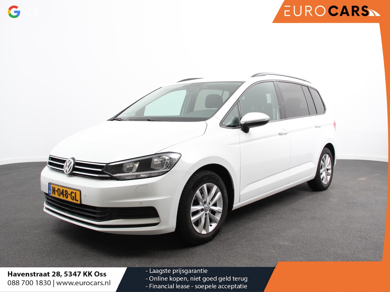 Volkswagen Touran - 1.4 TSI DSG Highline 7p Airco | Cruise control | Radio | Stoelverwarming | Bluetooth | Par - AutoWereld.nl