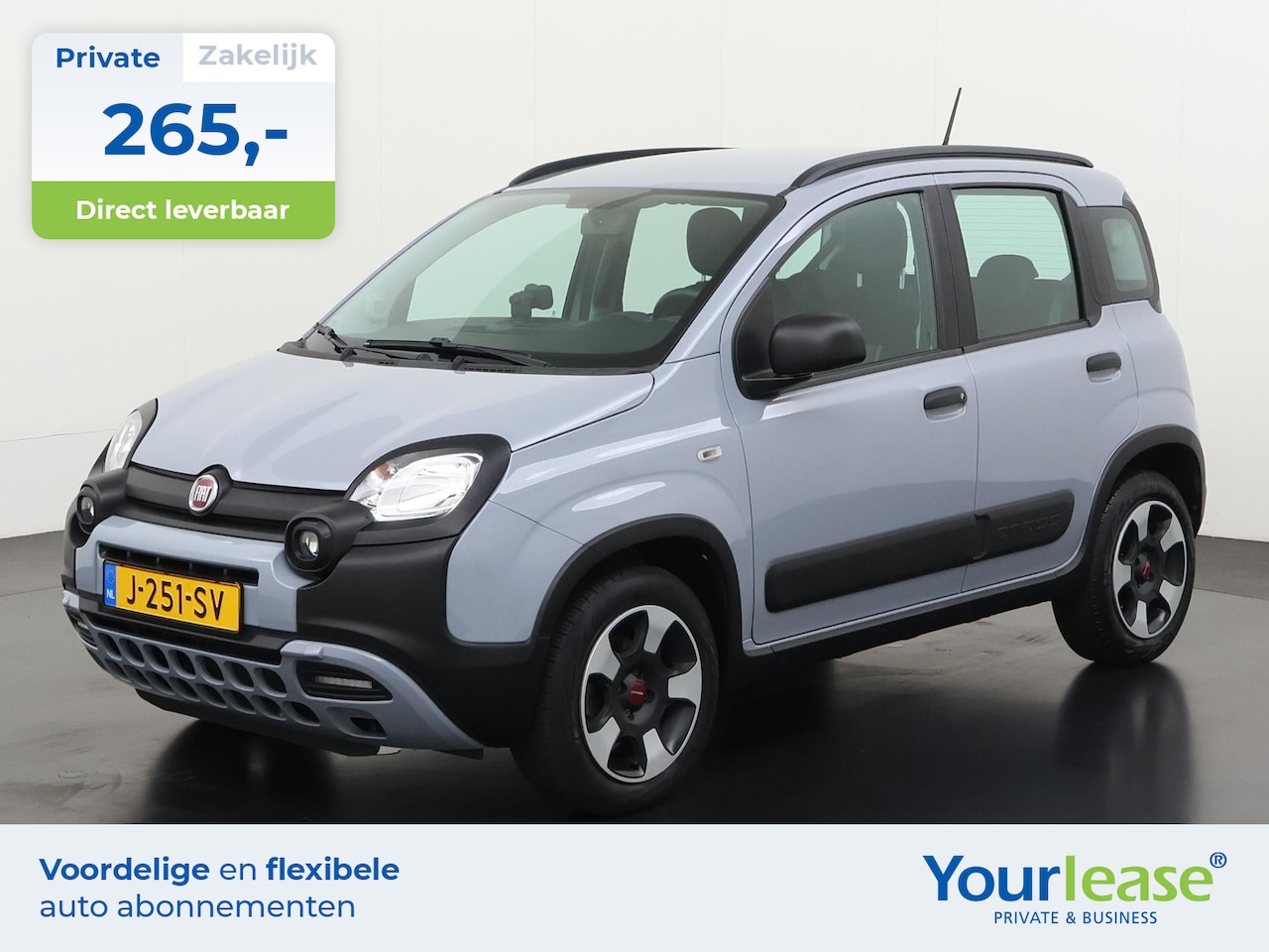 Fiat Panda - 1.0 Hybrid City Cross | All-in 265,- Private Lease | Direct uit voorraad - AutoWereld.nl