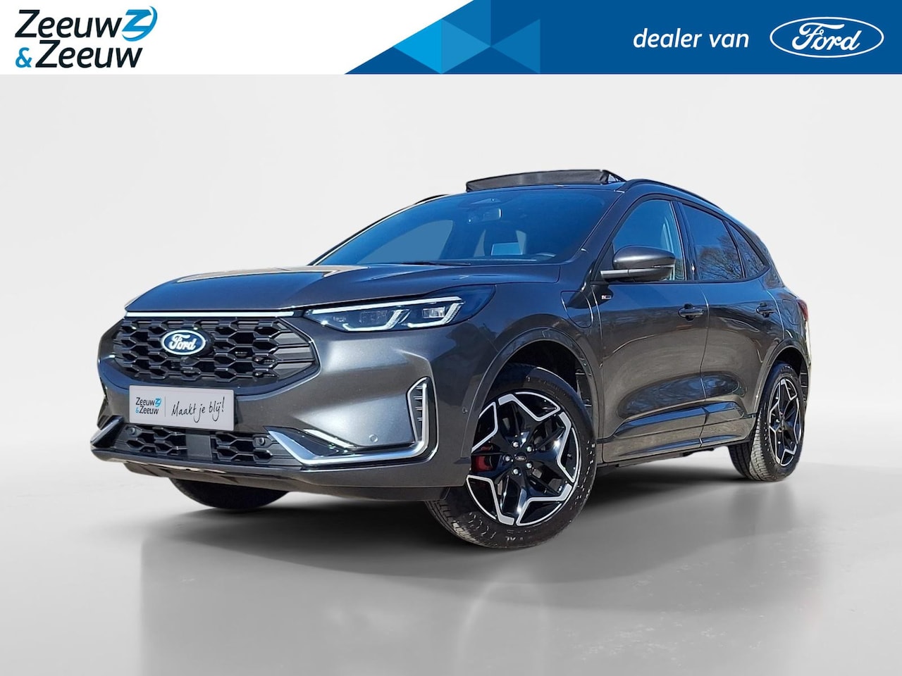 Ford Kuga - 2.5 PHEV ST-Line X | Winterpack | El. Trekhaak | Panoramadak | 19" Lichtmetaal | 360Camera - AutoWereld.nl