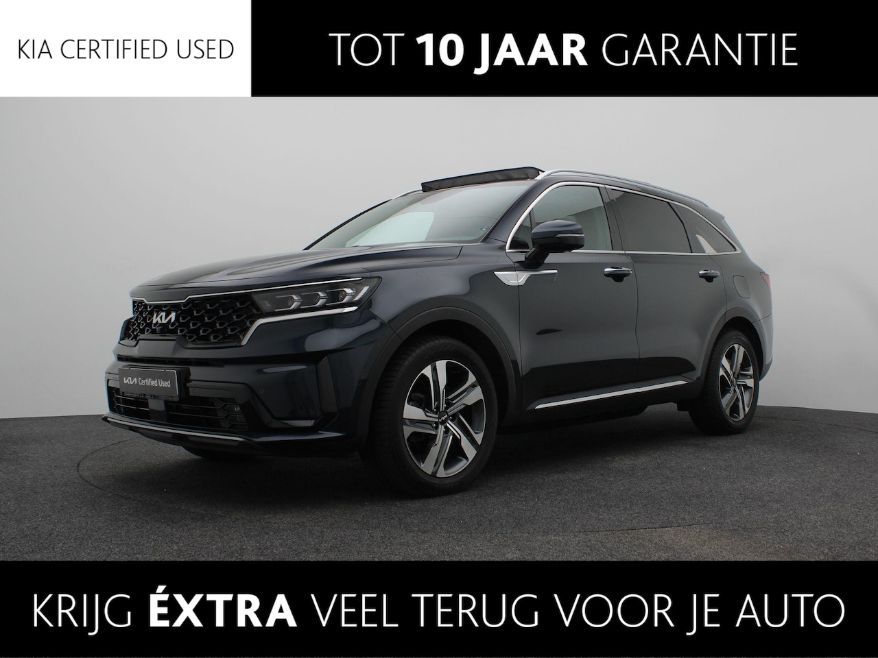 Kia Sorento - 1.6 T-GDI Plug-in Hybrid 4WD ExecutiveLine 5p. | All-Season | HUD | Audio Bose | Elek. Zwa - AutoWereld.nl