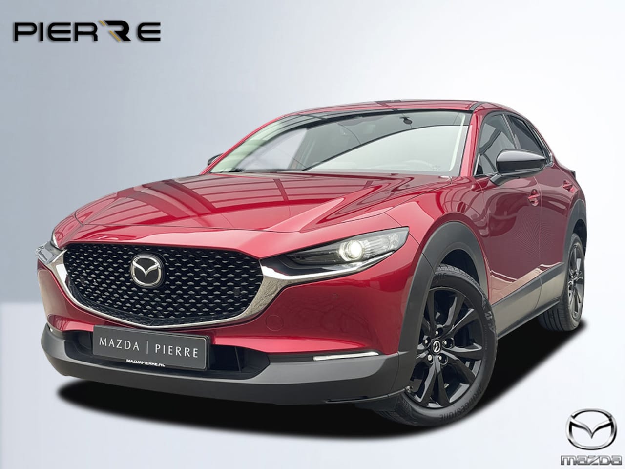 Mazda CX-30 - 2.0 e-SkyActiv-X M Hybrid AUTOMAAT Homura NAVI | ACHTERUITRIJCAMERA | PARKEERSENSOREN V+A - AutoWereld.nl