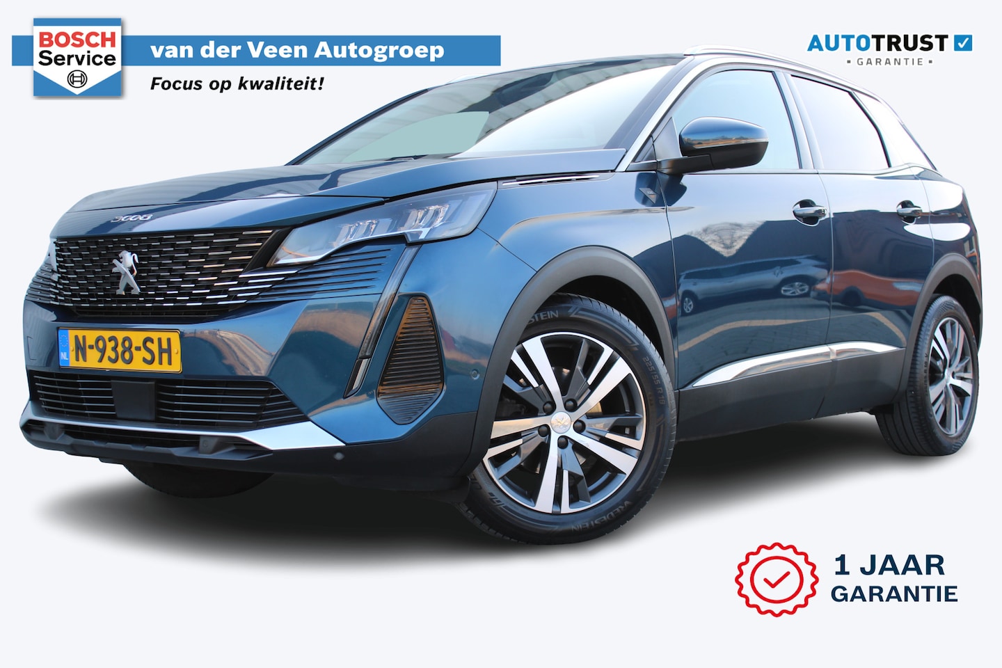 Peugeot 3008 - 1.2 PureTech Road Trip | Incl. 12 maanden garantie | Cruise control | Climate control | Ap - AutoWereld.nl