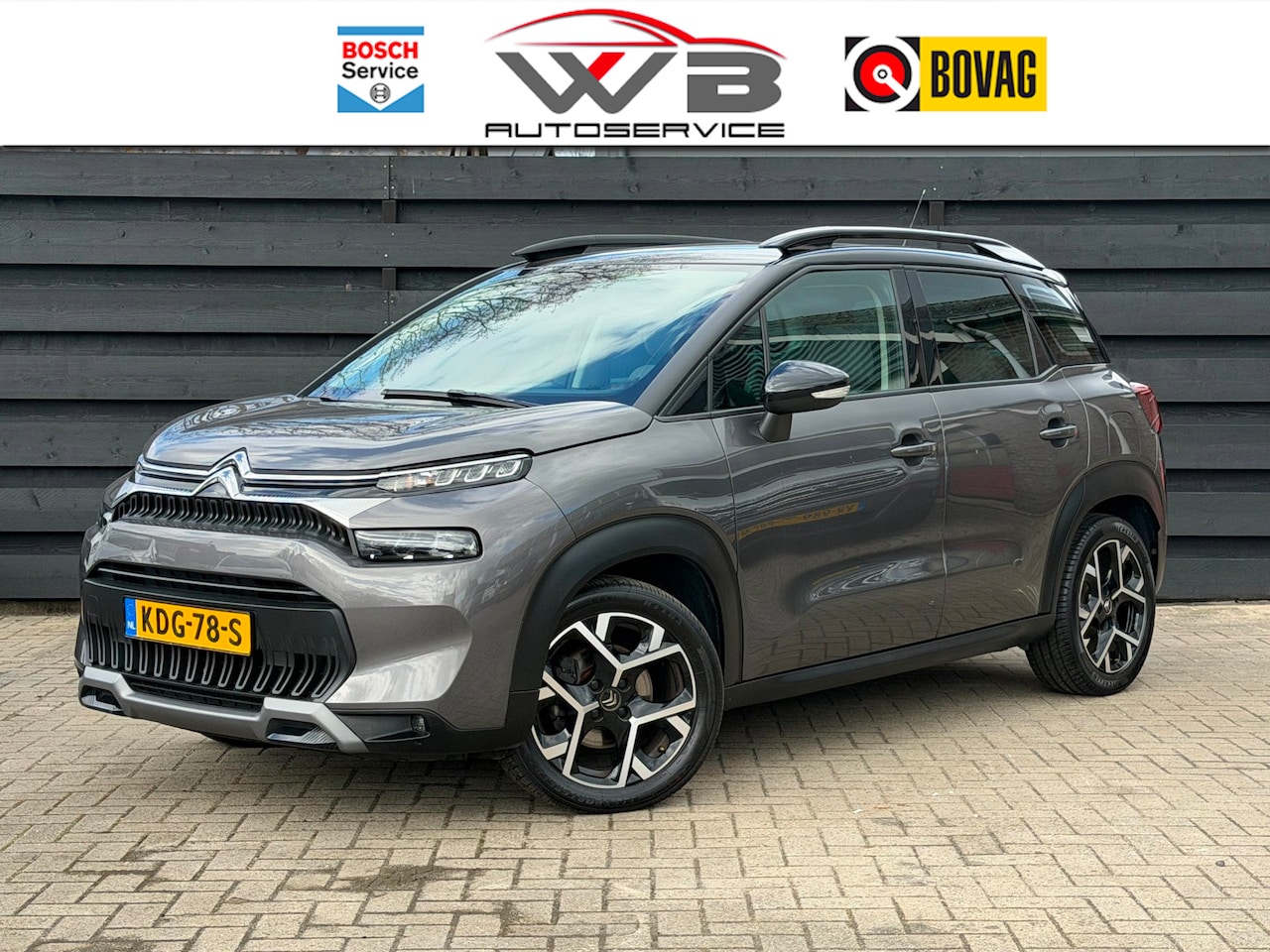 Citroën C3 Aircross - 1.2 PureTech Shine Automaat I Cruise I leder I Navi - AutoWereld.nl